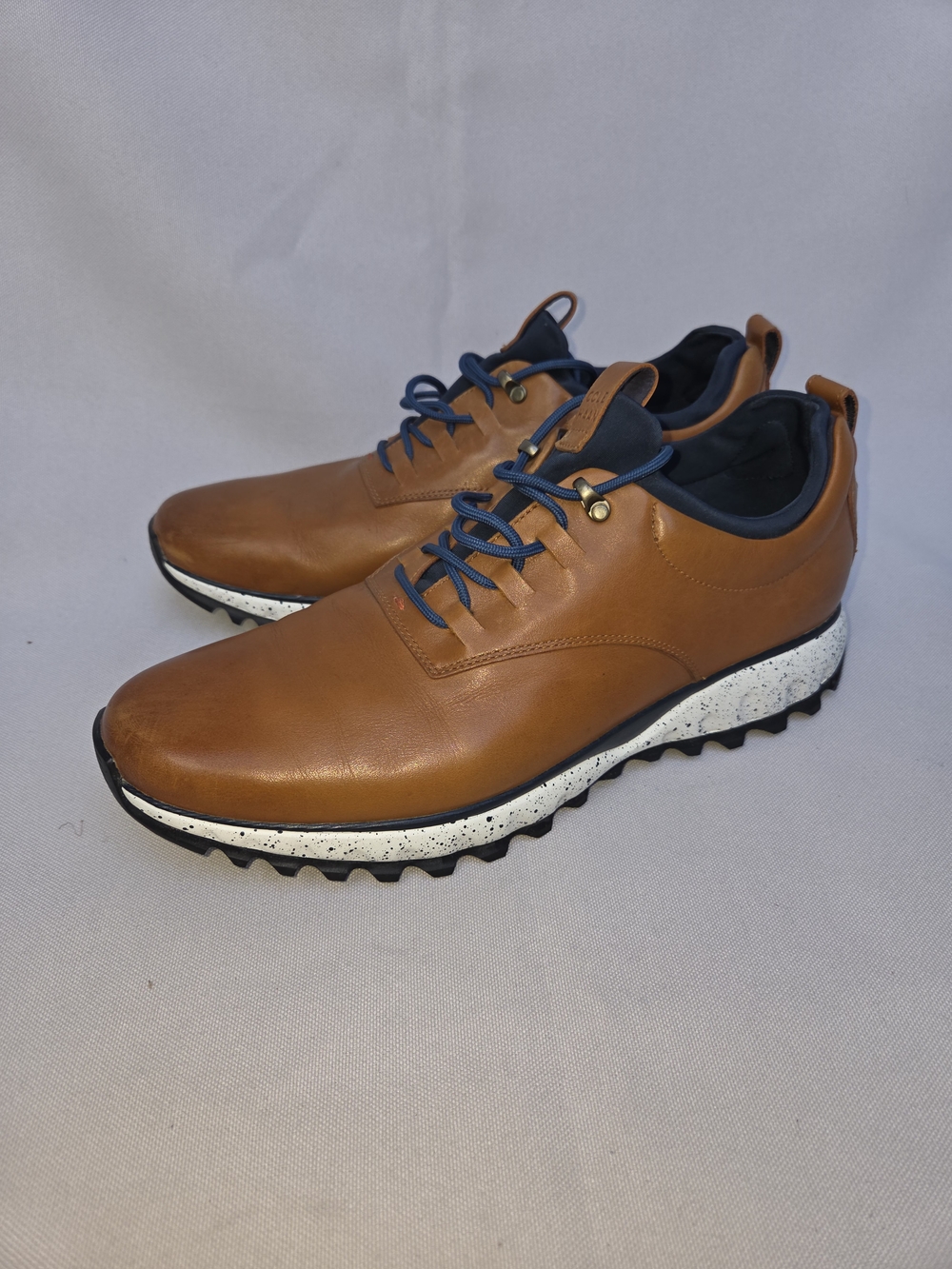 Cole Haan Grandexplore Tan Leather All Terrain Oxfords